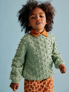 Misha & Puff Popcorn Sweater - Mojave - 5Y, 6Y – Rabbit Hall