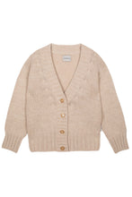Load image into Gallery viewer, Mipounet Oversized Knit Cardigan - Chestnut - 2Y, 4Y, 6Y