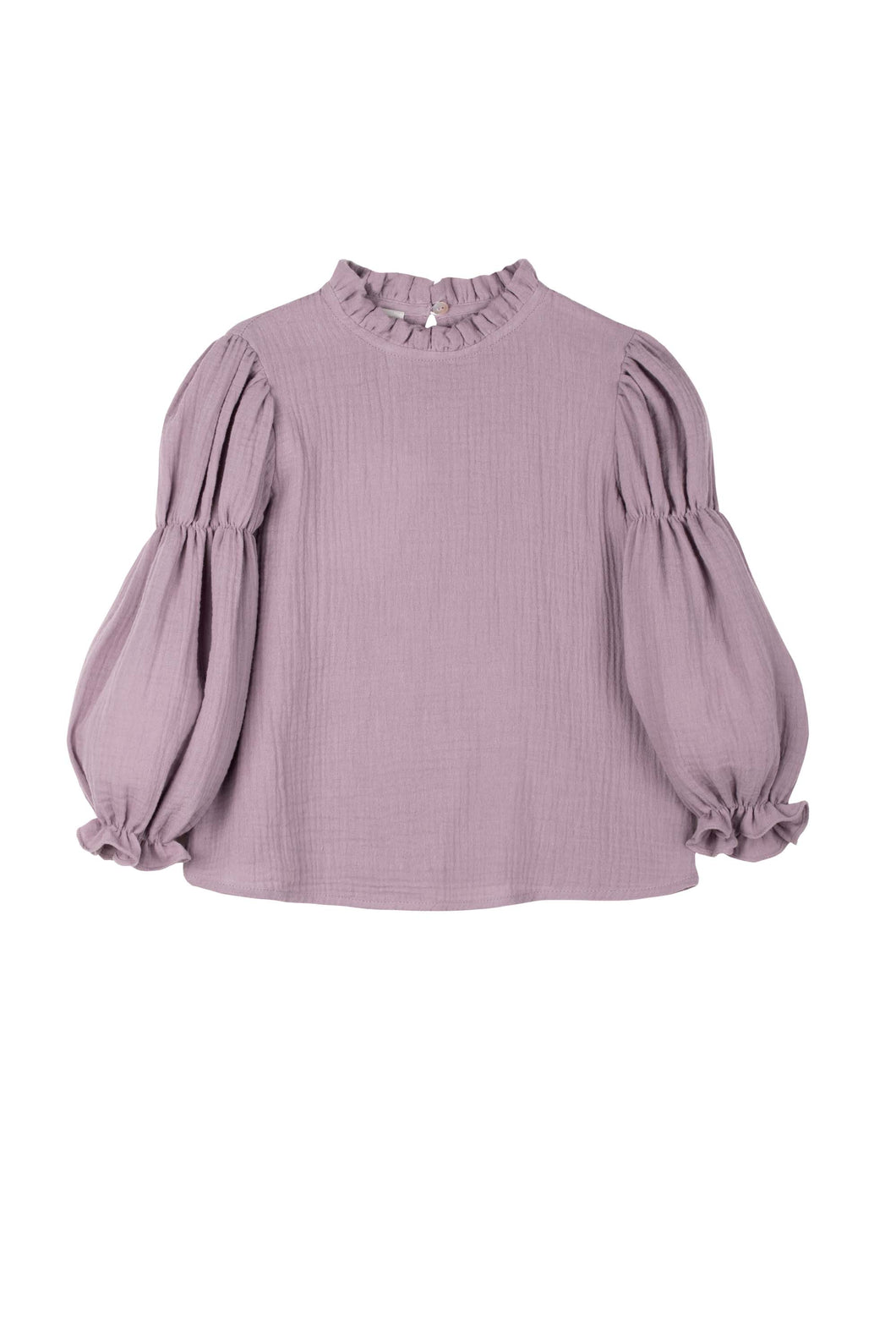 Mipounet Double Sleeve Muslin Blouse - 2Y, 4Y, 6Y