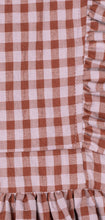 Load image into Gallery viewer, Mipounet Ruffle Vichy Pinafore - 4Y Last One