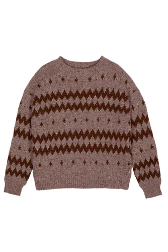 Mipounet Virgin Wool Knit Jumper - 2Y, 4Y