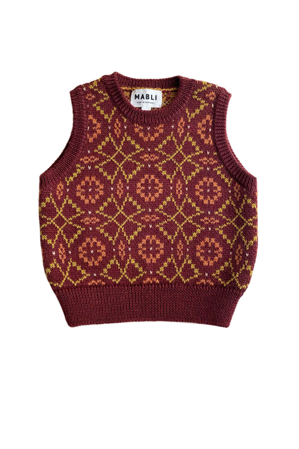 Mabli Brecon Vest - Berry - 4Y