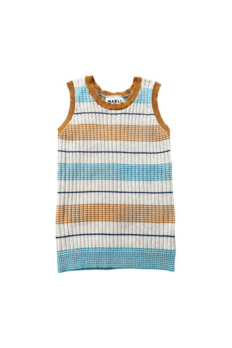 Mabli Deckchair Tank - Sand - 4Y Last One