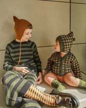 Load image into Gallery viewer, Mabli Lolfa Culottes - Ink/Khaki - 2Y Last One