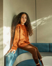 Load image into Gallery viewer, Mabli Castell Cardigan - Brick - 6Y Last One