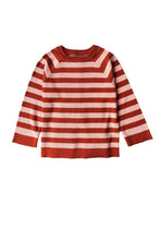 Load image into Gallery viewer, Mabli Lolfa Pullover - Brick/Primrose - 2Y, 6Y