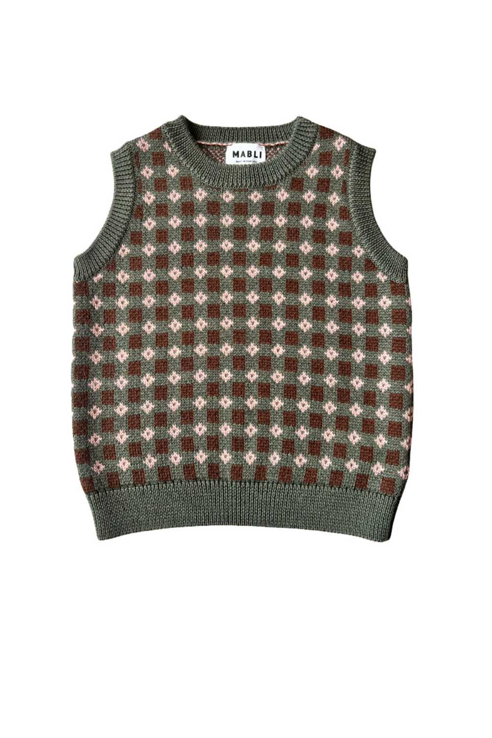 Mabli Castell Vest - Khaki - 2Y Last Ones