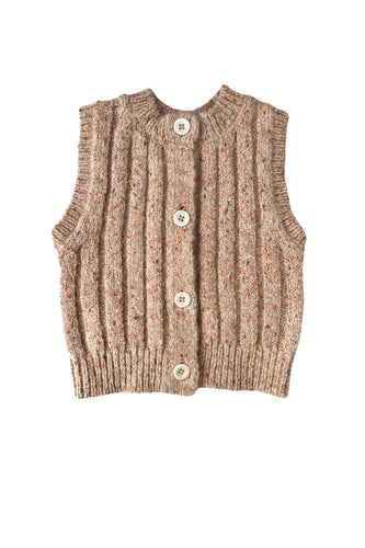 Mabli Tirwedd Vest - Pepple - 6Y Last One