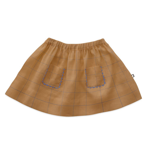 Oeuf Ric Rac Skirt - Doe - 4-5Y Last One