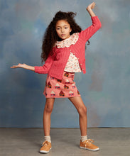 Load image into Gallery viewer, Oeuf House Motif Skirt - Peony - 2/3Y Last One
