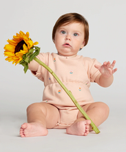 Load image into Gallery viewer, Oeuf Terry Onesie - Warm Blush/Clover - 12/18M Last One