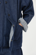 Load image into Gallery viewer, P Denim Jacket - Indigo - 2/4Y, 4/6Y