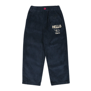 Jelly Mallow Hello Corduroy Pants - 100cm, 120cm