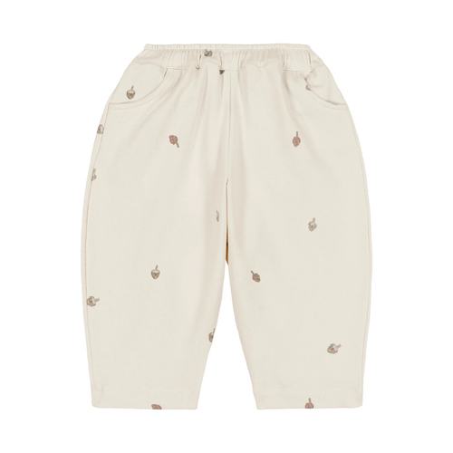 Studio Boheme Carrot Pants - Artichoke Ecru/Artichoke Grey - 24M, 36M