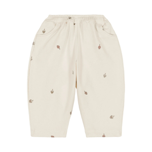 Studio Boheme Carrot Pants - Artichoke Ecru/Artichoke Grey - 24M, 36M