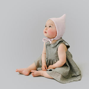 Ellie Fun Day Pixie Bonnet - Pink Lilac - 0-6M, 6-12M