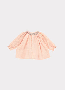Happyology Piper Baby Blouse - Blush 6-12M Last One