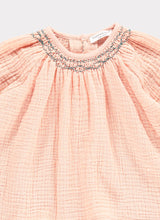 Load image into Gallery viewer, Happyology Piper Baby Blouse - Blush 6-12M Last One