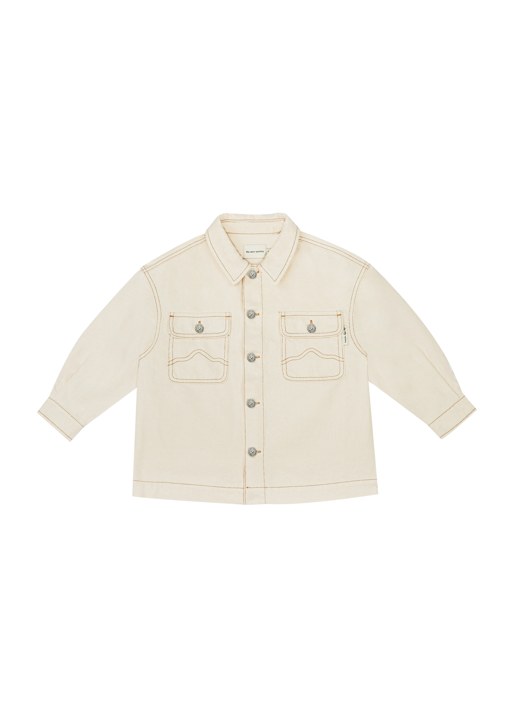 The New Society Raw Denim Jacket - 4Y, 6Y