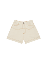 Load image into Gallery viewer, The New Society Raw Denim Short - Vanila - 4Y, 6Y