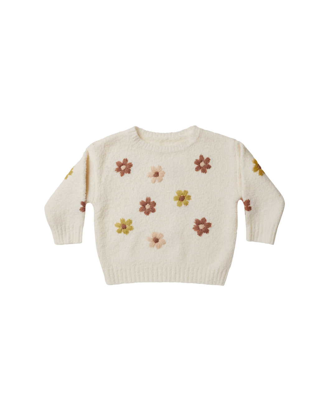 Rylee + Cru Cassidy Sweater - Flowers - 18/24M, 2/3Y, 4/5Y