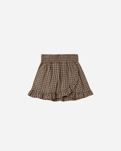 Rylee + Cru Wrap Ruffle Skirt - Gingham - 2/3Y, 4/5Y, 6/7Y