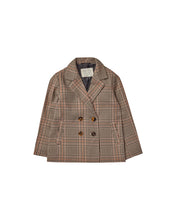 Load image into Gallery viewer, Rylee + Cru Double Breasted Blazer - Rustic Plaid - 4/5Y, 6/7Y