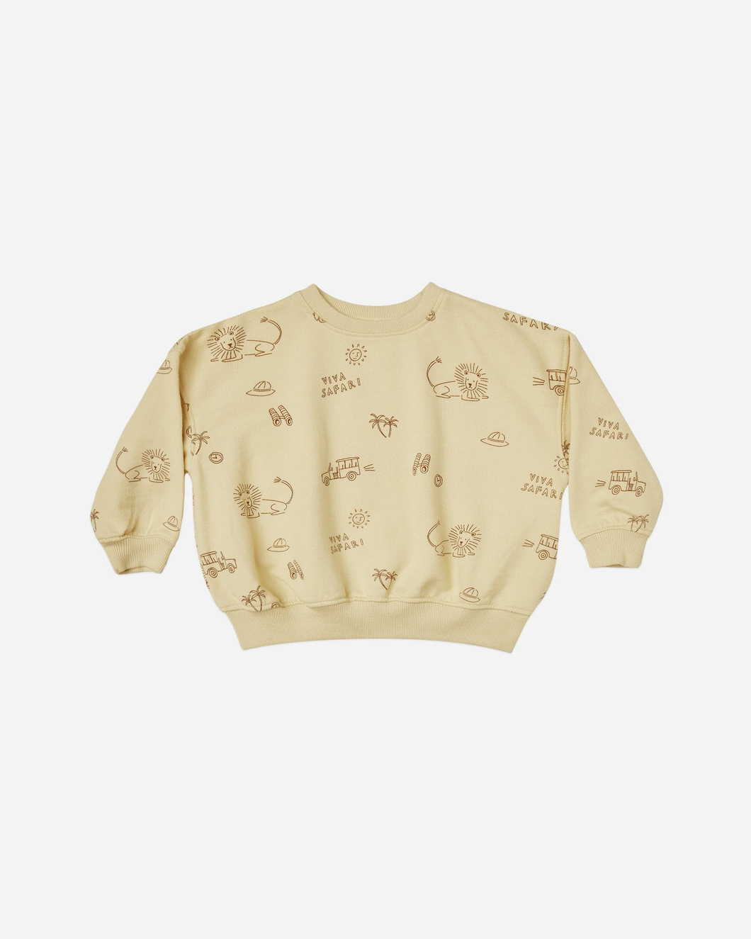 Rylee + Cru Relaxed Sweatshirt - Viva Safari - 2/3Y, 4/5Y, 6/7Y