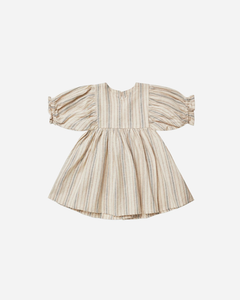 Rylee + Cru Jolene Dress -Rustic Stripe - 2/3Y, 4/5Y, 6/7Y