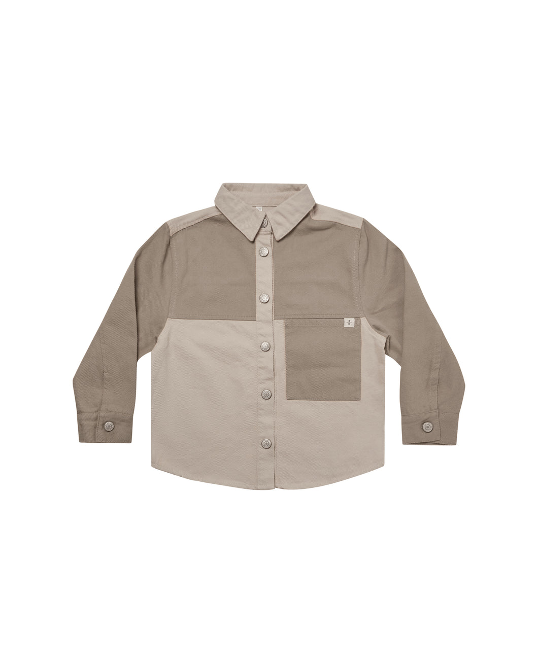 Rylee + Cru Walker Overshirt - Pebble - 2/3Y, 4/5Y, 6/7Y