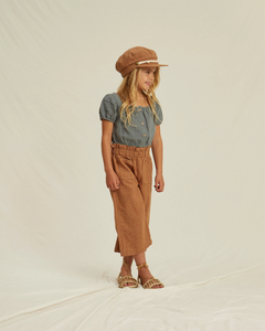 Rylee + Cru Sailor Pant - Caramel - 4/5Y Last One