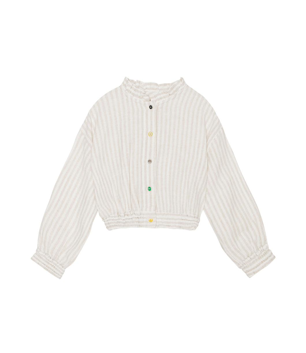 Yellow Pelota Laka Jacket - Shinny Stripes - 3Y Last One