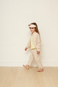 Yellow Pelota Laka Jacket - Shinny Stripes - 3Y Last One