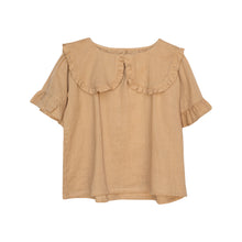 Load image into Gallery viewer, Yellow Pelota Valentina Blouse - Toast - 6Y Last One