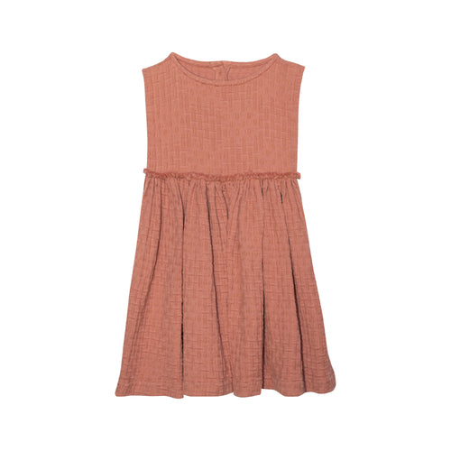 Yellow Pelota Antonia Dress - Terracota 2Y Last One