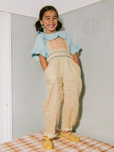 Load image into Gallery viewer, Yellow Pelota Collar Blouse - 3Y Last One