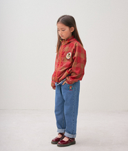 Load image into Gallery viewer, Jelly Mallow Check Windbreaker - 4/5Y Last One
