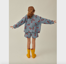 Load image into Gallery viewer, Jelly Mallow Cherry Pique Cardigan - 90cm Last One