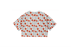 Jelly Mallow Dot Candy Short Sleeve Jacket - 100cm, 110cm, 120cm
