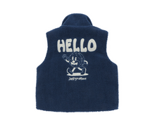 Load image into Gallery viewer, Jelly Mallow Hello Fleece Vest - 100cm, 110cm, 120cm