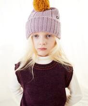Load image into Gallery viewer, Oeuf Pom Pom Hat - Valerian - S