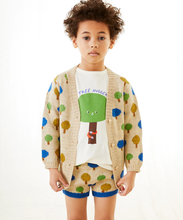 Load image into Gallery viewer, Oeuf Tree Motif Cardigan - Bright Beige - 3/4Y, 4/5Y
