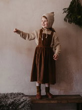Load image into Gallery viewer, The Simple Folk The Corduroy Pinafore - Indigo, Rust - 3/4Y, 4/5Y