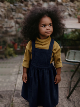 Load image into Gallery viewer, The Simple Folk The Corduroy Pinafore - Indigo, Rust - 3/4Y, 4/5Y