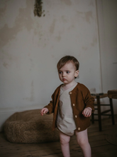 Load image into Gallery viewer, The Simple Folk The Daily Cardigan - Rust - 2/3Y, 3/4Y, 4/5Y
