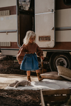 Load image into Gallery viewer, The Simple Folk The Denim Skirt - 2/3Y, 3/4Y, 4/5Y