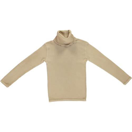 Bebe Organic Gaia Turtleneck - Sand - 6Y Last One