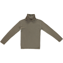 Load image into Gallery viewer, Bebe Organic Gaia Turtleneck - Sand - 6Y Last One