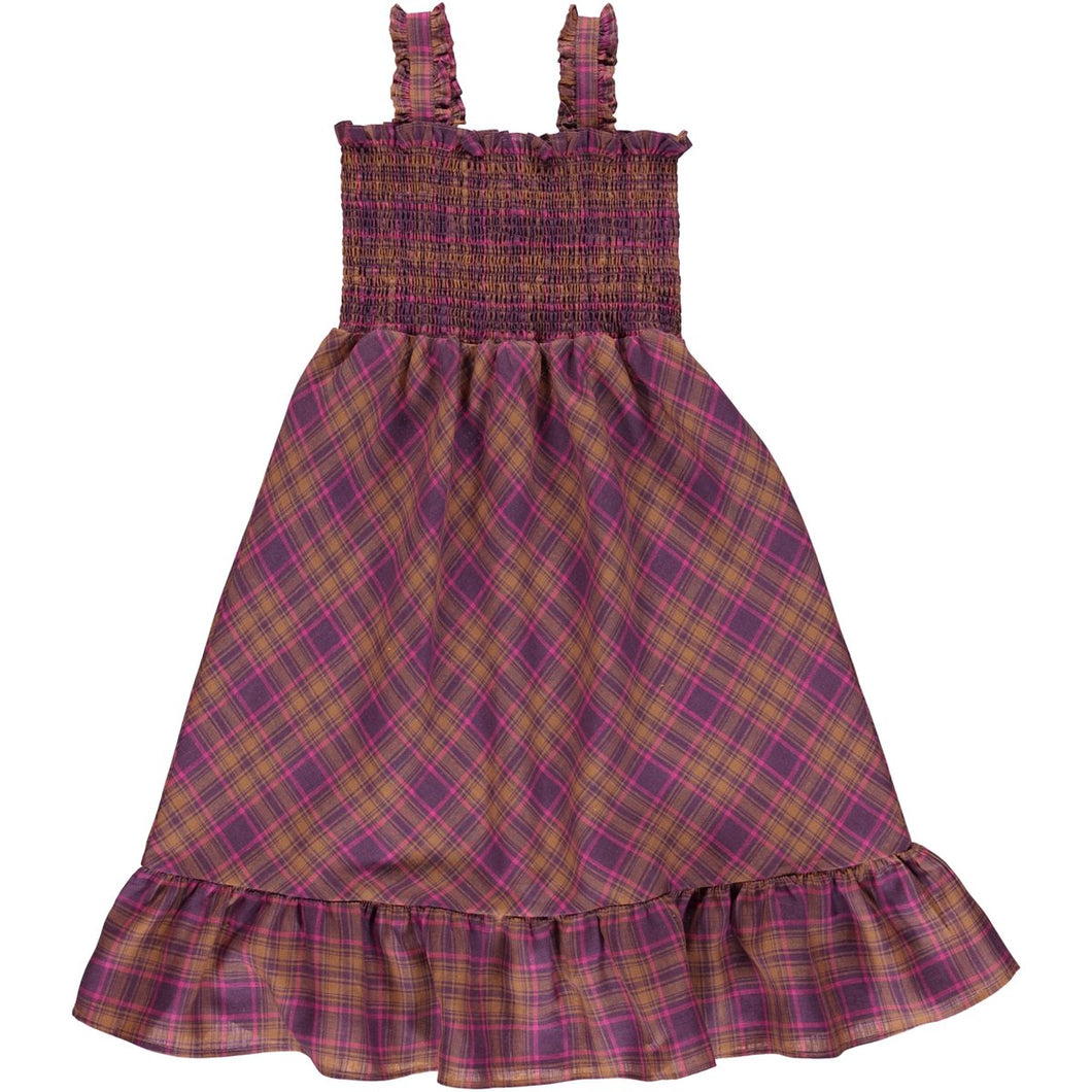 Bebe Organic Valentina Dress - Nostalgia Rose Checks - 4Y Last One