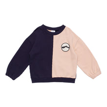 Load image into Gallery viewer, Wynken Horizon Sweat - Soft Pink/Navy - 2Y Last One